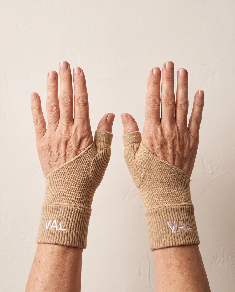 The Thumb Stabilizer, a left and a right